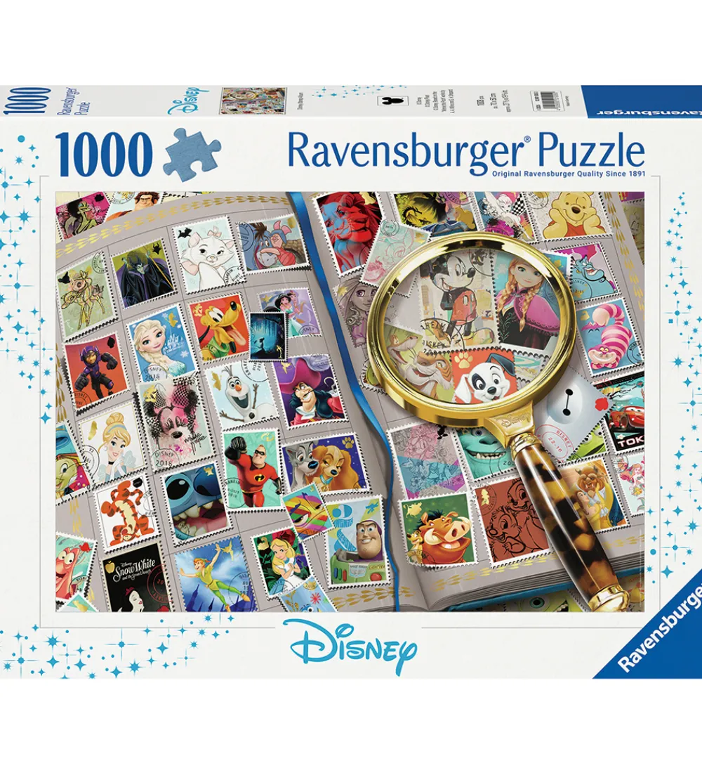 Ravensburger Puslespil*Puslespil - 1000 Brikker - Disney Stamp Album
