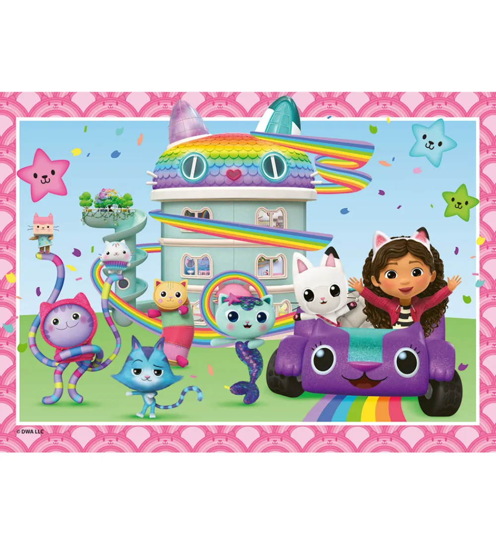 Ravensburger Puslespil*Puslespil - 2x24 Brikker - Gabby's Dollhouse