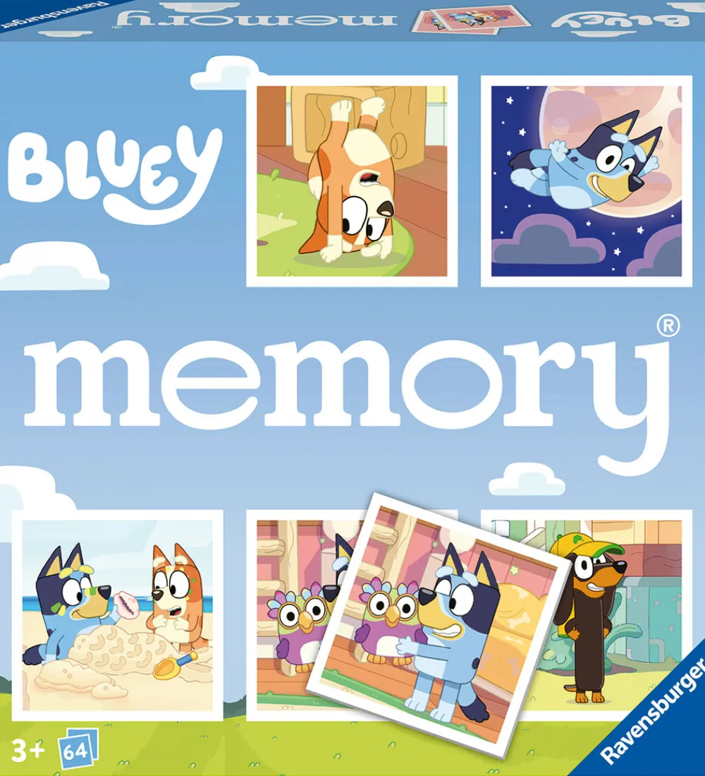 Ravensburger Spil*Vendespil - Bluey