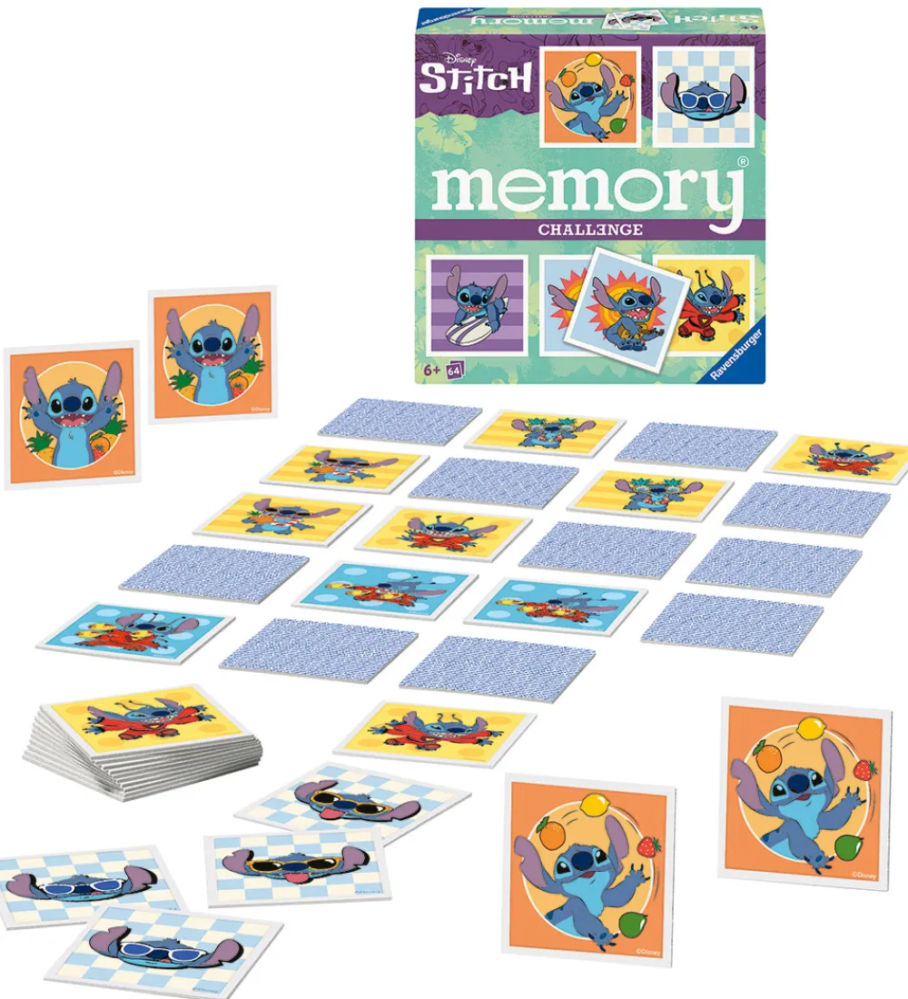Ravensburger Spil*Vendespil - Disney Stitch