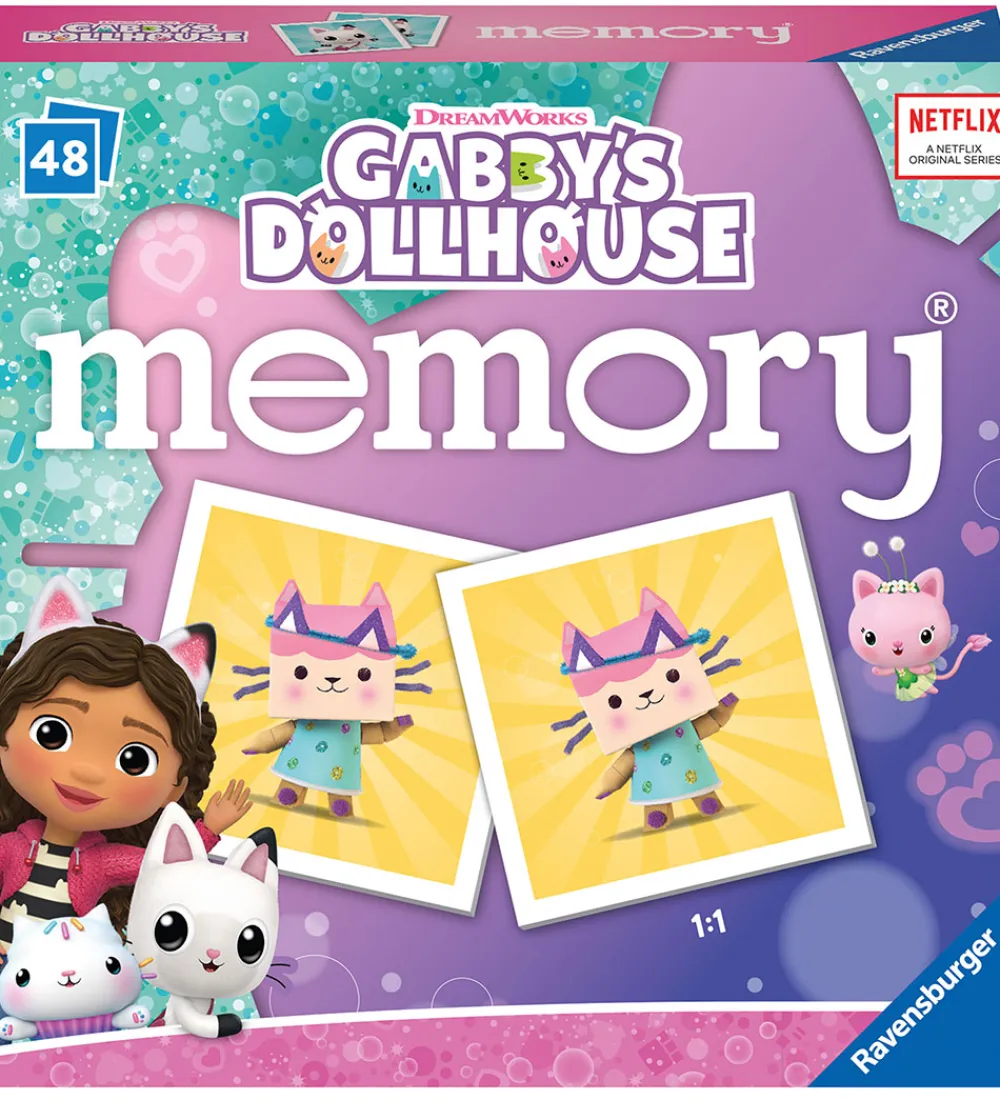 Ravensburger Spil*Vendespil - Mini - Gabby's Dollhouse