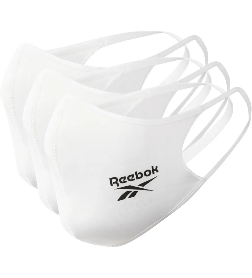 Mundbind-Reebok Mundbind - Small - 3-pak - Hvid
