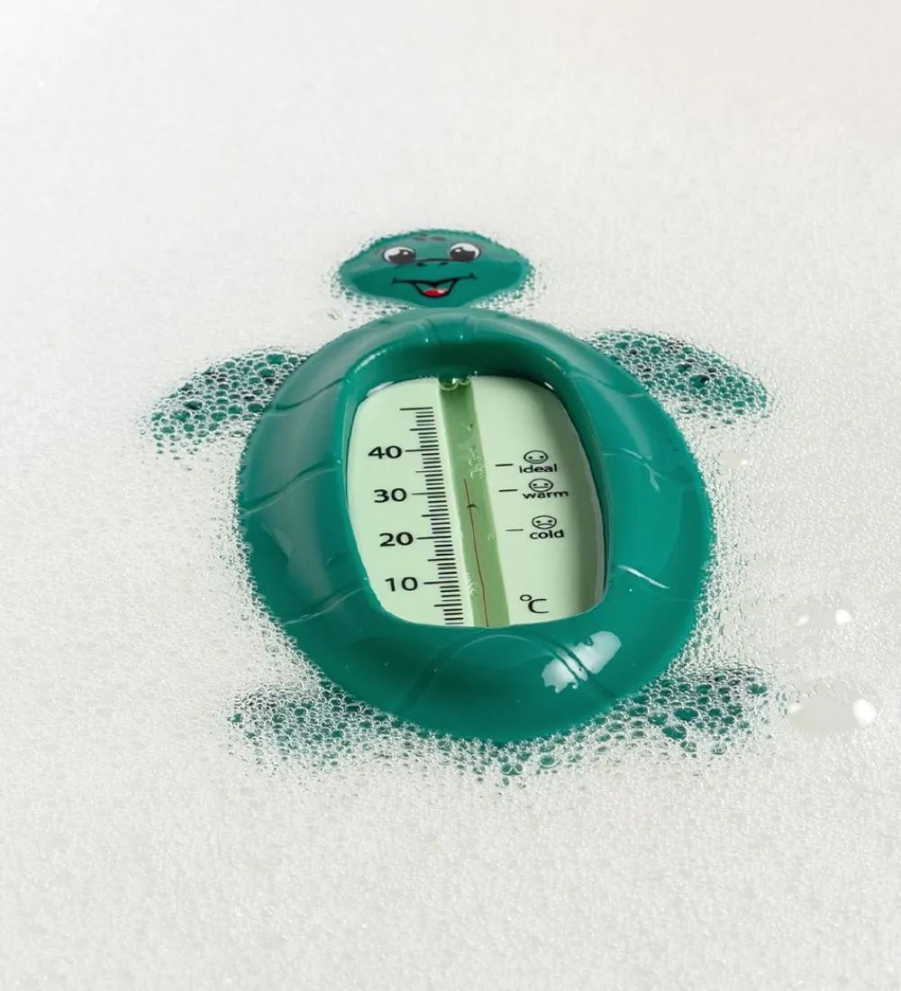 Reer Termometer*Badetermometer - Skildpadde - Grøn