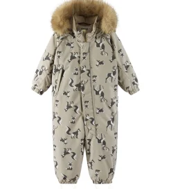 Flyverdragter-Reima Flyverdragt - Lappi - Earthy Beige