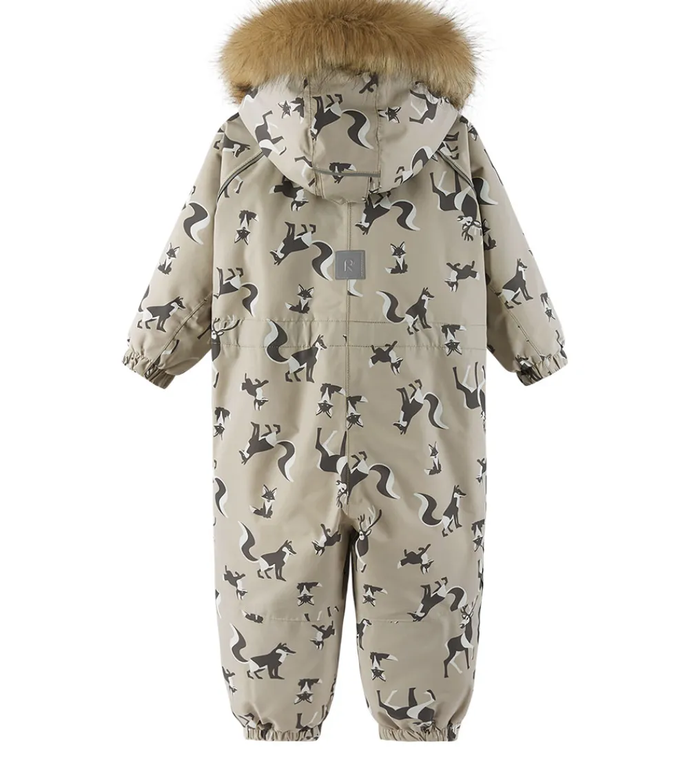 Flyverdragter-Reima Flyverdragt - Lappi - Earthy Beige