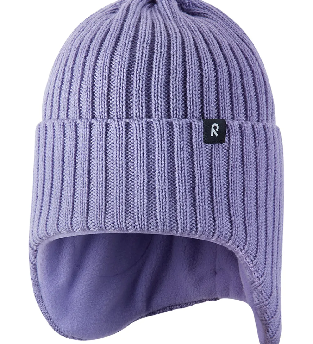 Huer Og Hatte-Reima Hue - Uld/Polyester - Rib/Strik - Mystinen - Blooming Lila