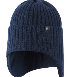 Reima Huer Og Hatte*Hue - Uld/Polyester - Rib/Strik - Mystinen - Navy