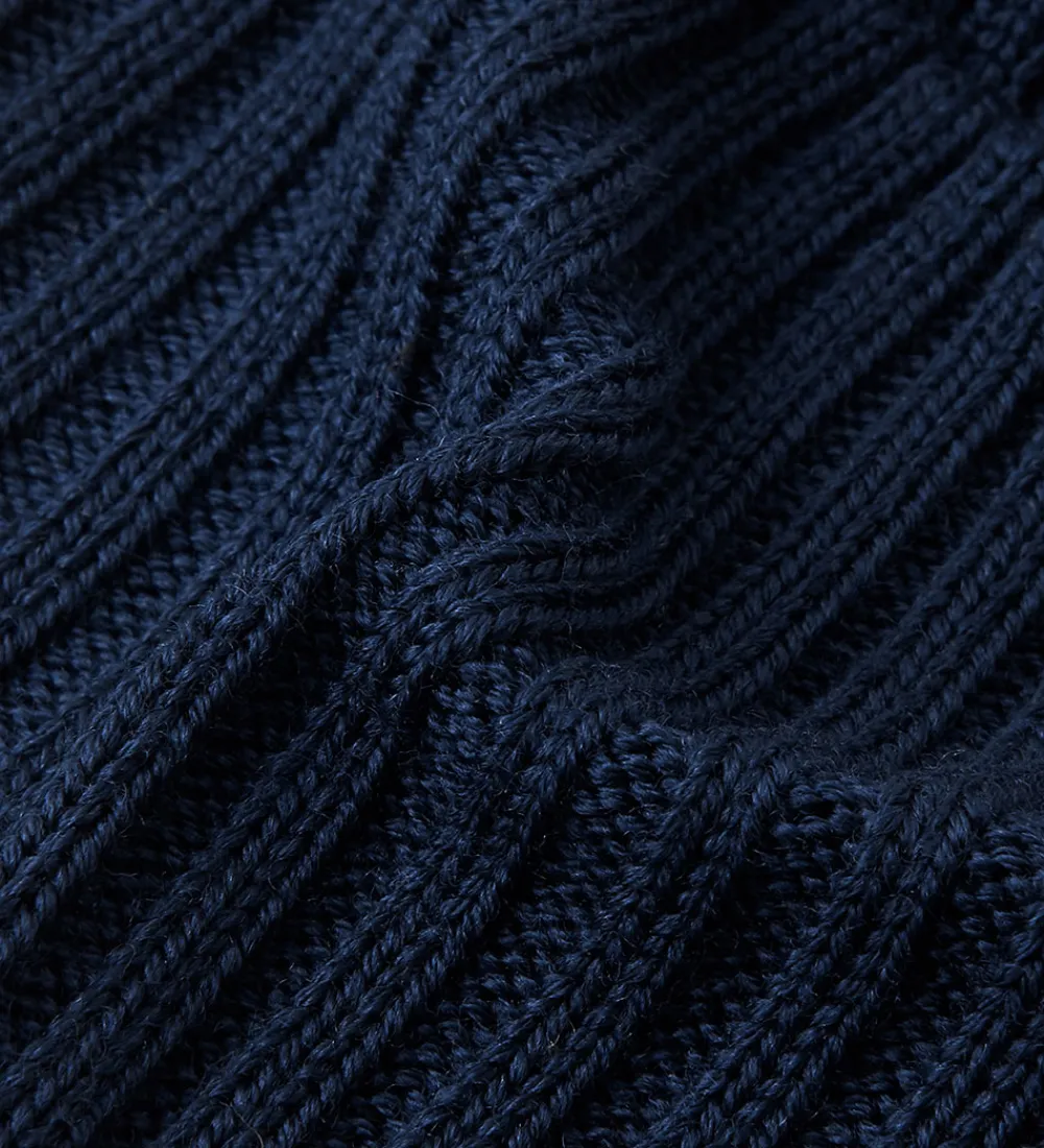 Reima Huer Og Hatte*Hue - Uld/Polyester - Rib/Strik - Mystinen - Navy