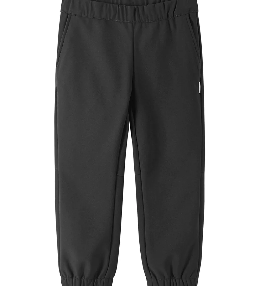 Reima Softshell*Softhellbukser m. Fleece - Helppo - Sort