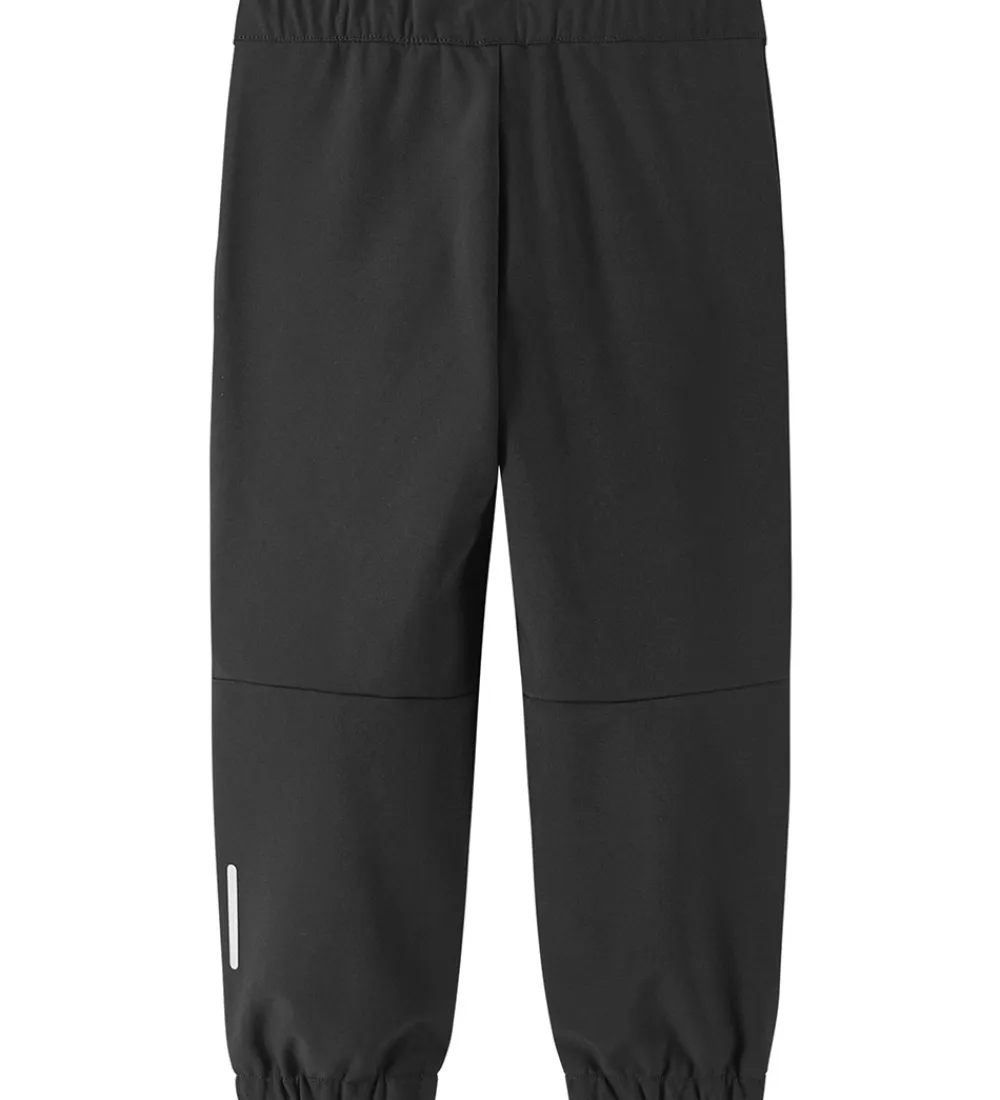 Reima Softshell*Softhellbukser m. Fleece - Helppo - Sort