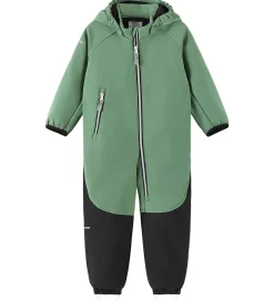 Softshell-Reima Softshelldragt - Mjosa - Green Clay