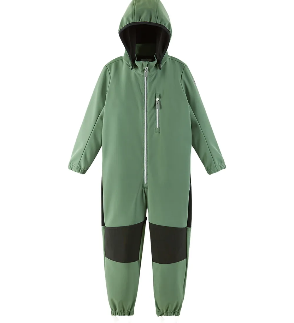 Reima Softshell*Softshelldragt m. Fleece - Nurmes - Green Clay