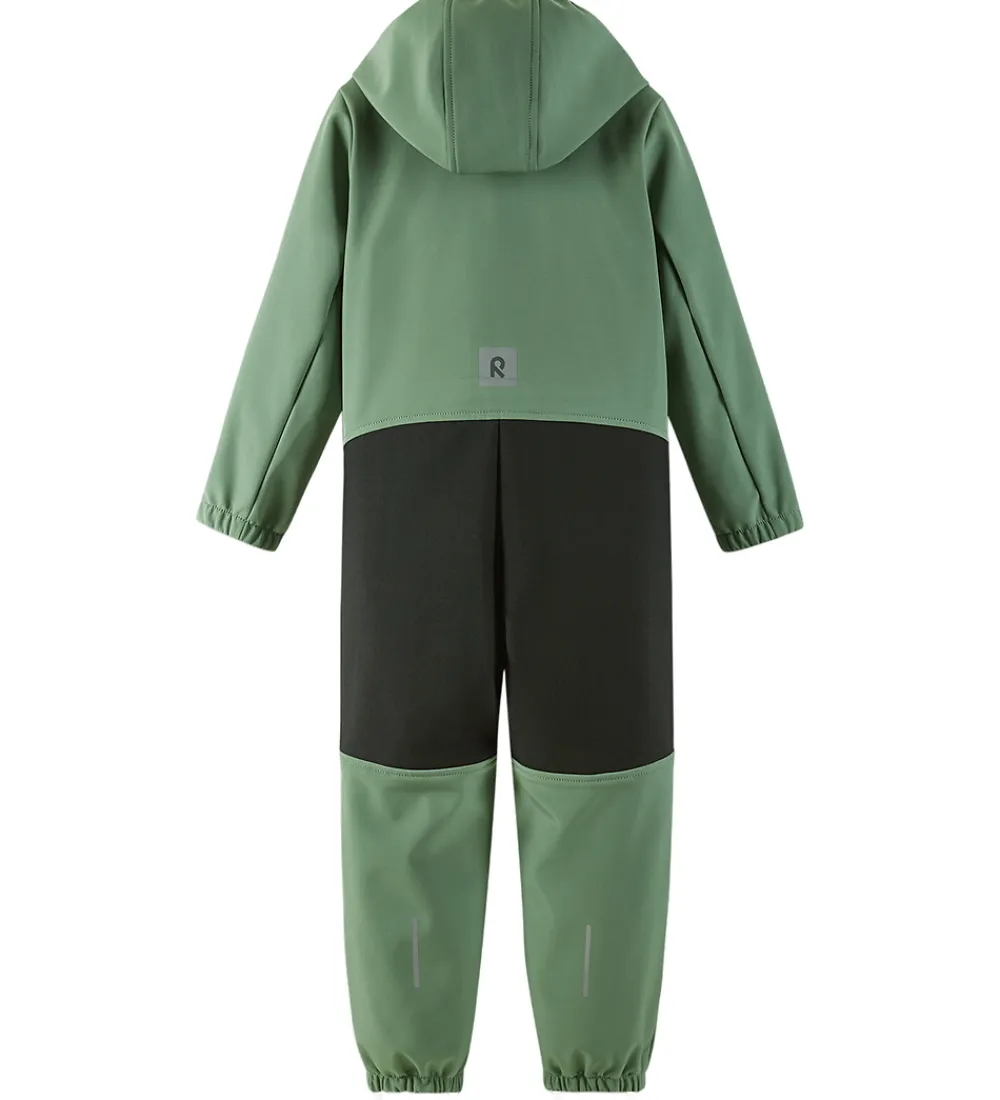 Reima Softshell*Softshelldragt m. Fleece - Nurmes - Green Clay