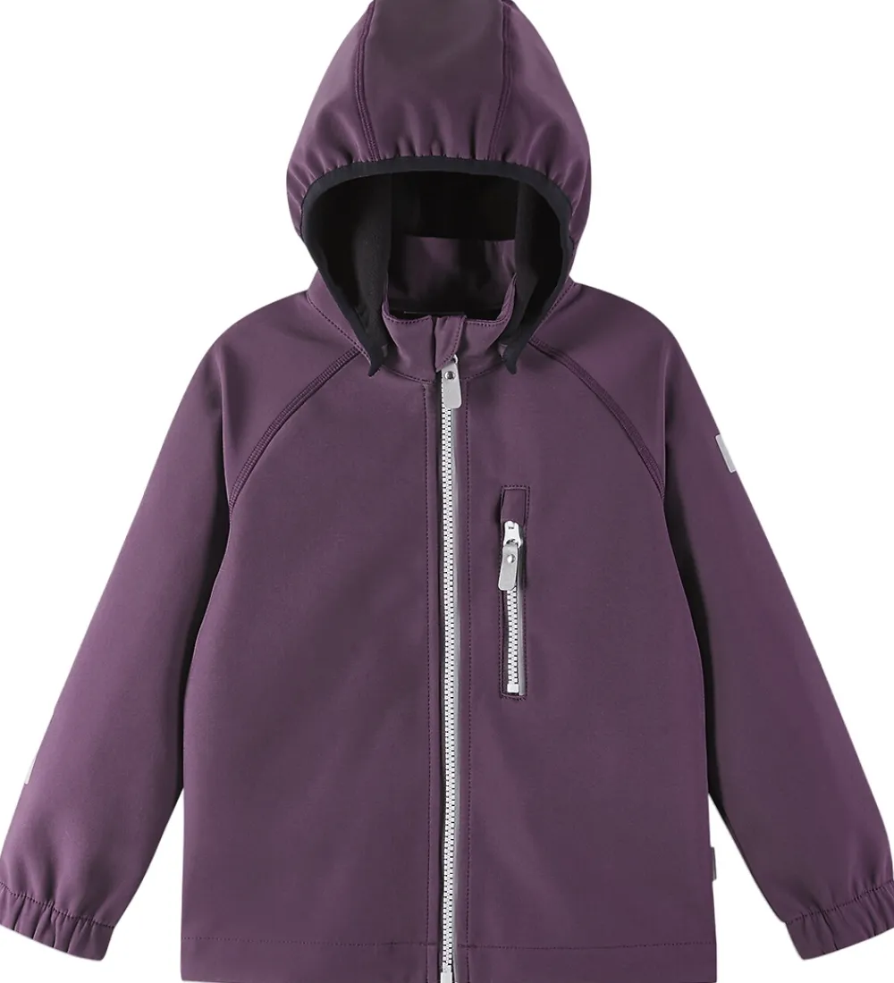 Softshell-Reima Softshelljakke m. Fleece - Vantti - Lilla