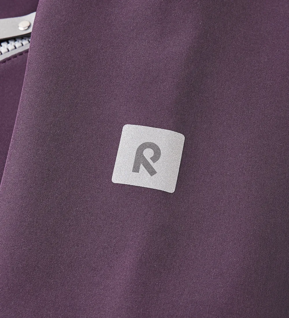 Softshell-Reima Softshelljakke m. Fleece - Vantti - Lilla