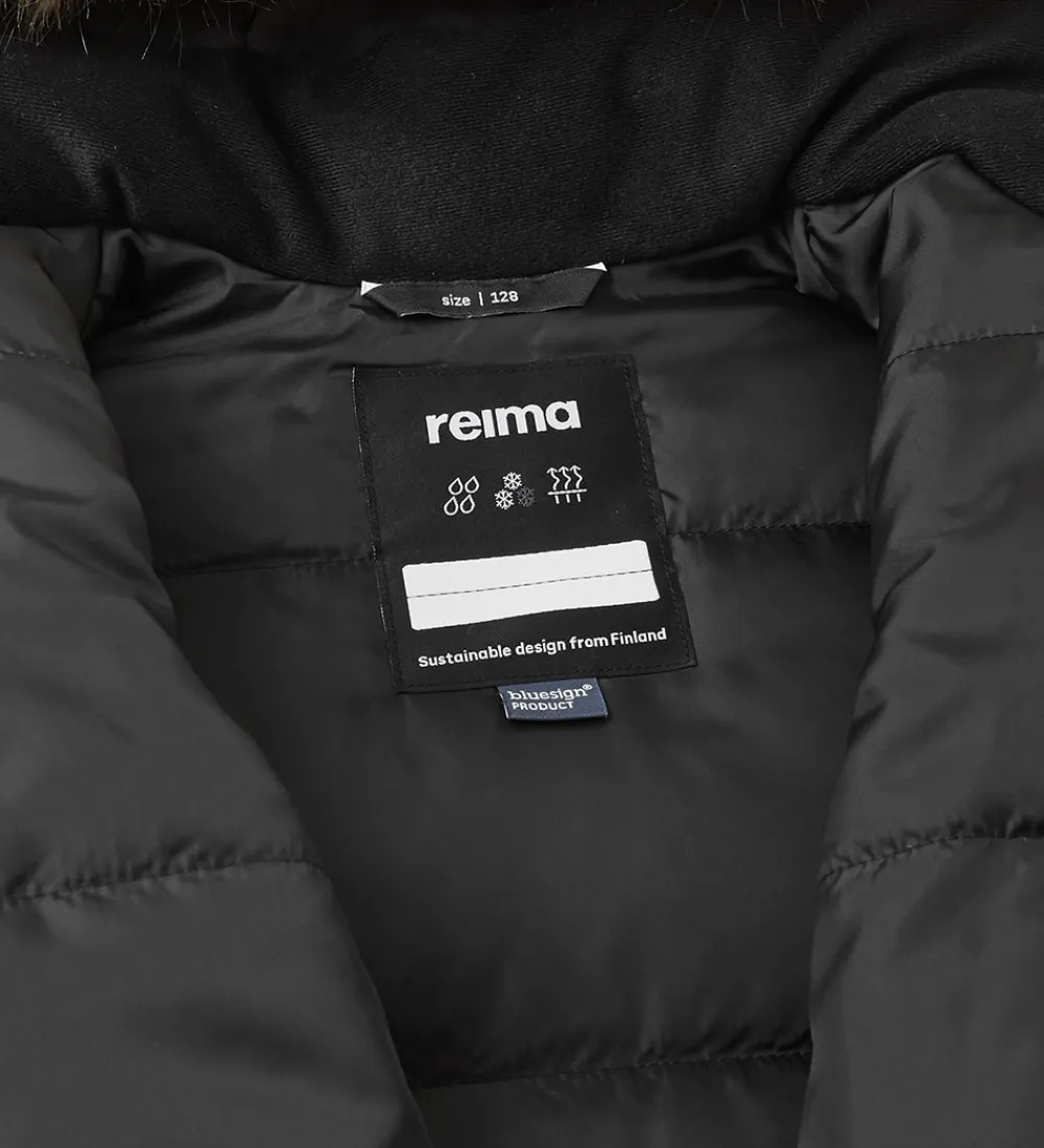 Vinterjakker-Reima Vinterjakke - Ajaton - Sort