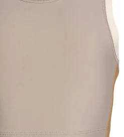 T-Shirts Og Toppe-Rethinkit Sportstop - Cropped - Thilde - Mocha