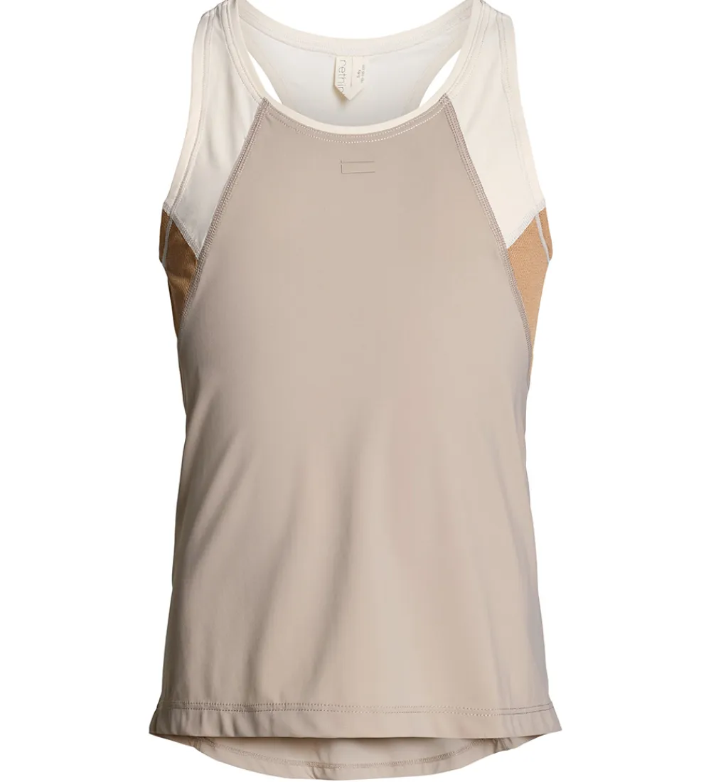 T-Shirts Og Toppe-Rethinkit Tanktop - Anais - Mocha