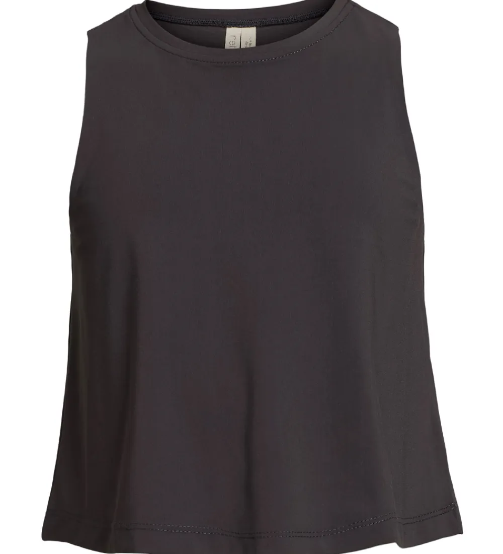 T-Shirts Og Toppe-Rethinkit Træningstop - Almue - Almost Black