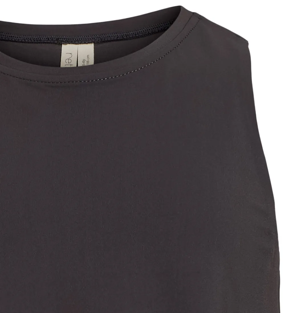 T-Shirts Og Toppe-Rethinkit Træningstop - Almue - Almost Black