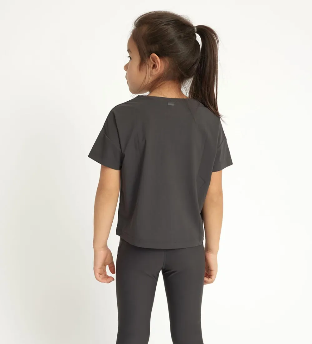Rethinkit T-Shirts Og Toppe*T-shirt - Vela - Almost Black