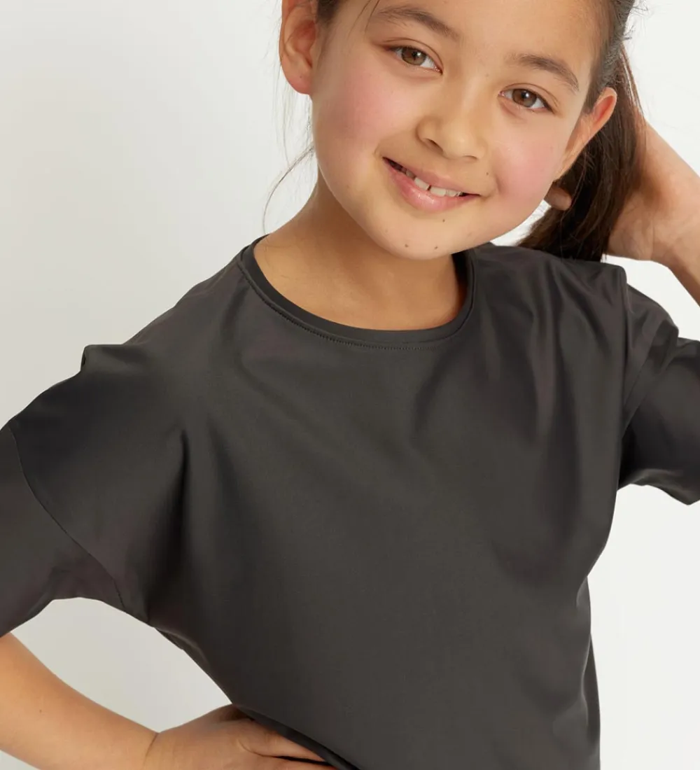 T-Shirts Og Toppe-Rethinkit T-shirt - Velar - Almost Black