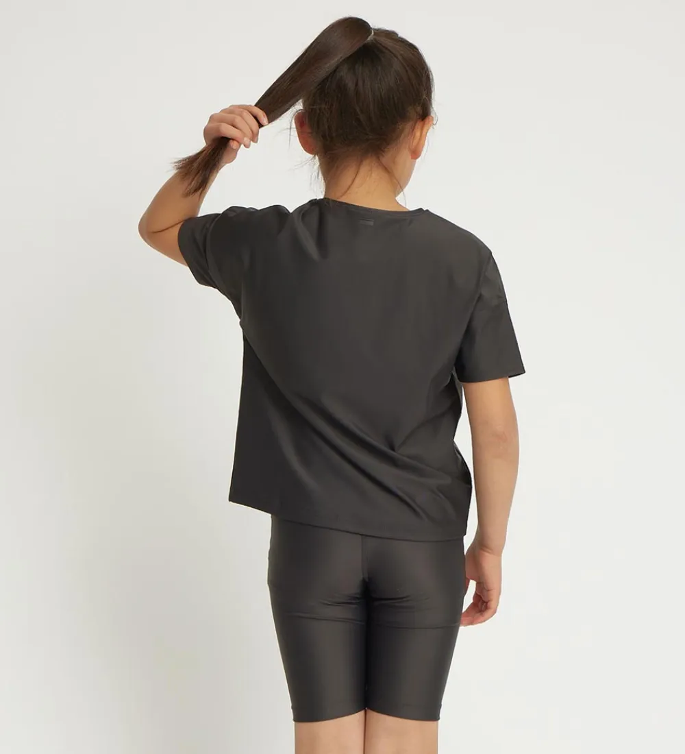 T-Shirts Og Toppe-Rethinkit T-shirt - Velar - Almost Black