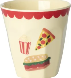 Kop Og Tudekop-Rice Kopper - Melamin - 6 stk. - 160 ml - Mint Fun Fair