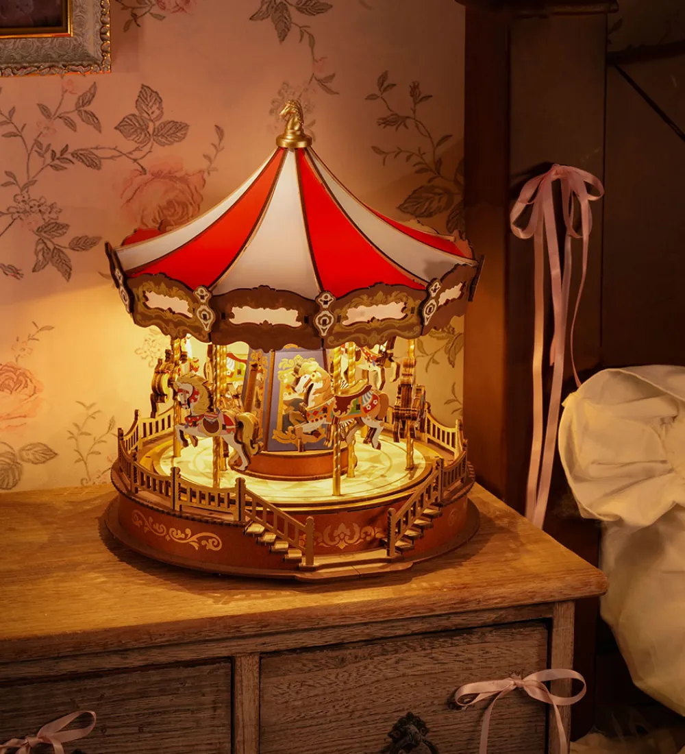Kreasæt-Rolife Miniature-diorama - DIY - Classic Carousel AMC01 - 265