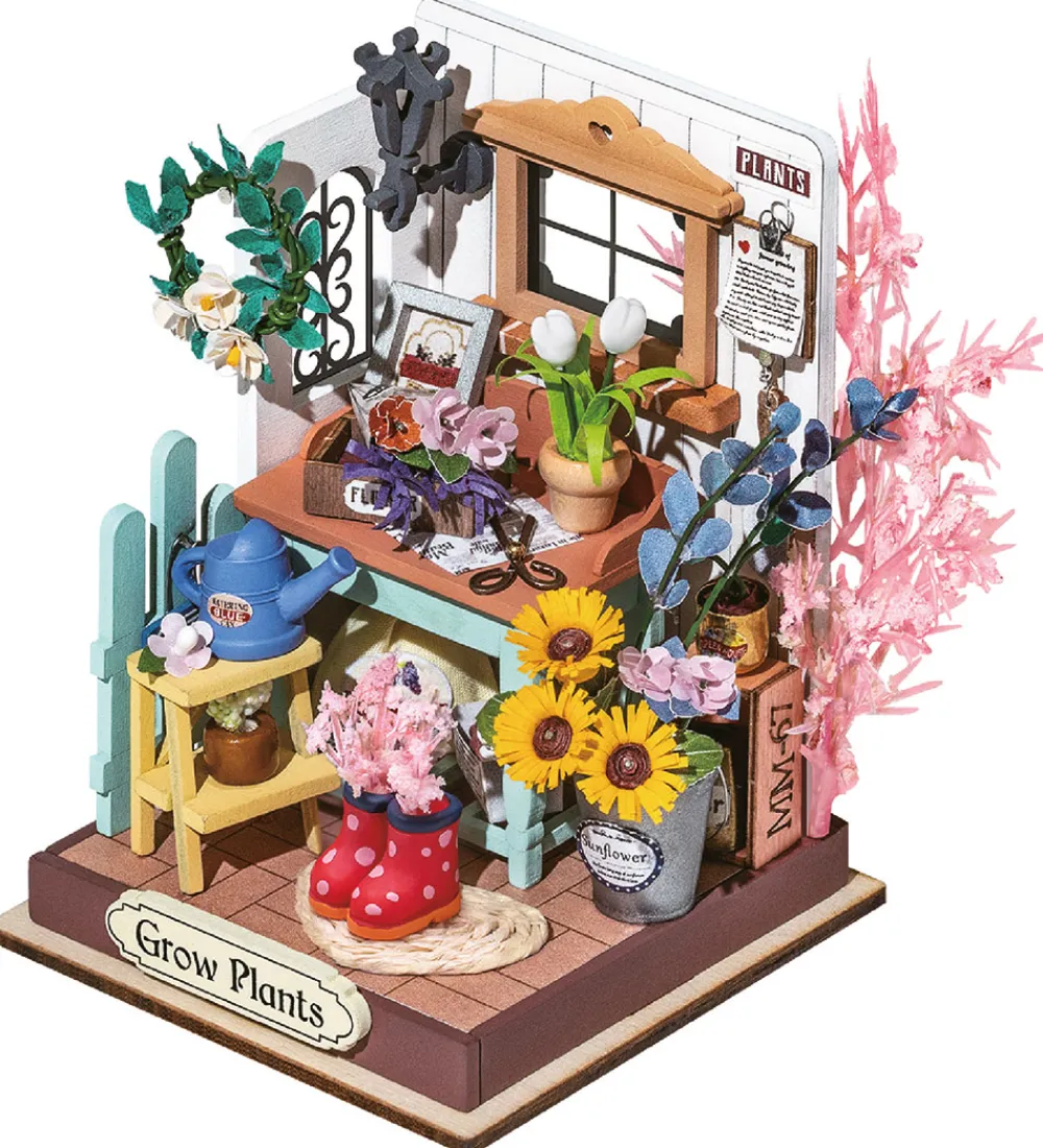 Rolife Kreasæt*Miniature-diorama - DIY - Dreaming Terrace Garden - DS030