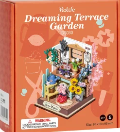 Rolife Kreasæt*Miniature-diorama - DIY - Dreaming Terrace Garden - DS030