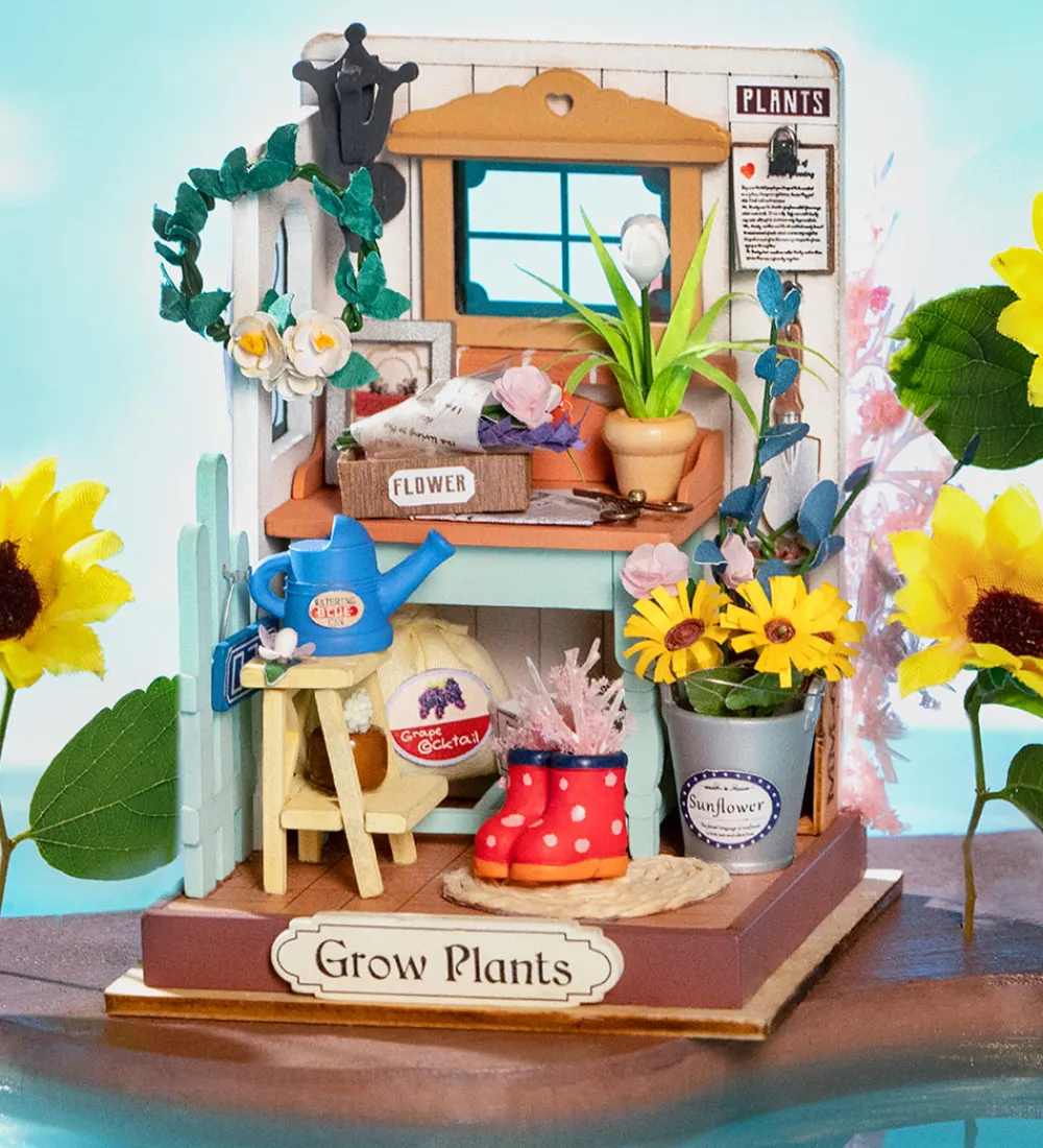 Rolife Kreasæt*Miniature-diorama - DIY - Dreaming Terrace Garden - DS030
