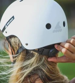 Skaterhjelme-Rollerblade Hjelm - Downtown Helmet - Hvid/Sort