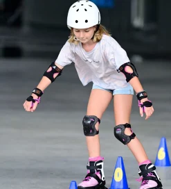 Skaterhjelme-Rollerblade Hjelm - Downtown Helmet - Hvid/Sort
