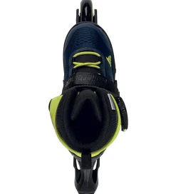 Rulleskøjter|Rulleskøjter-Rollerblade Rulleskøjter - Microblade 3WD - Blue/Lime - In