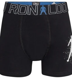 JBS Undertøj*Ronaldo Boxershorts - Noos - 2-pak - Sort/Grå m. Blå