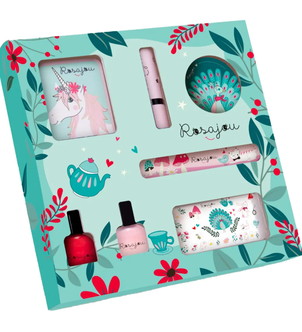 Sminke-Rosajou Makeupsæt - Blush