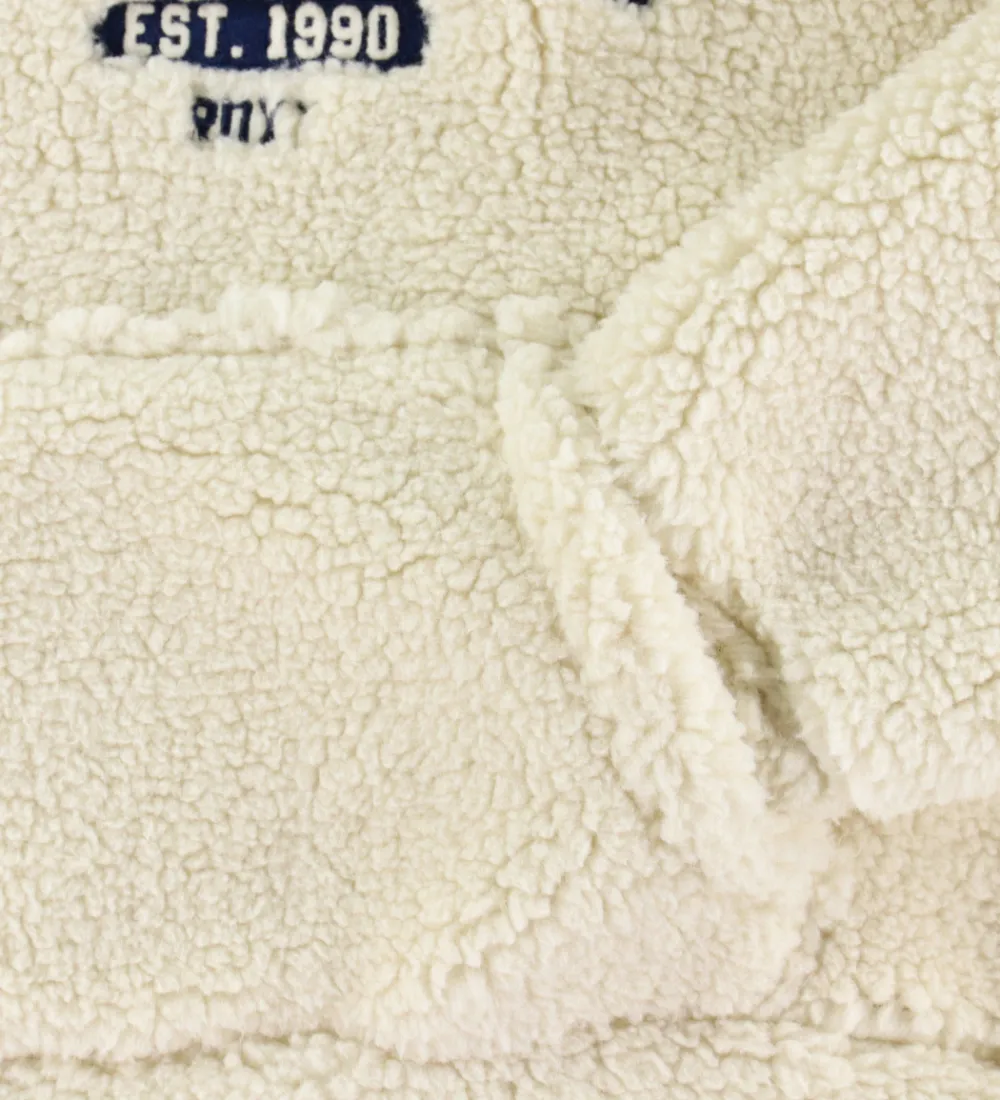 Fleece-Roxy Polar Fleecetrøje - Teddy - Parchment