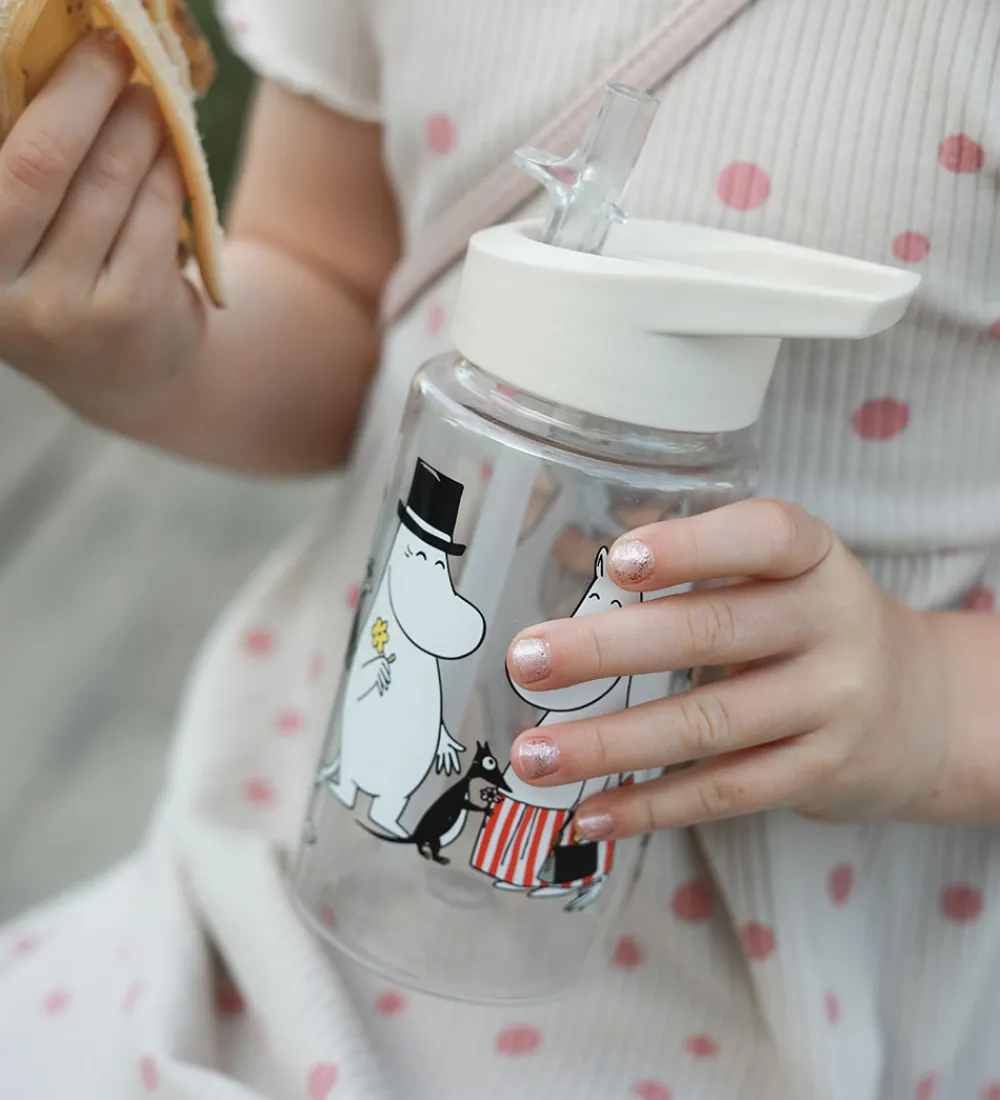 Drikkedunke|Drikkedunke-Rätt Start Drikkedunk - Mumi - 550 ml - Sand