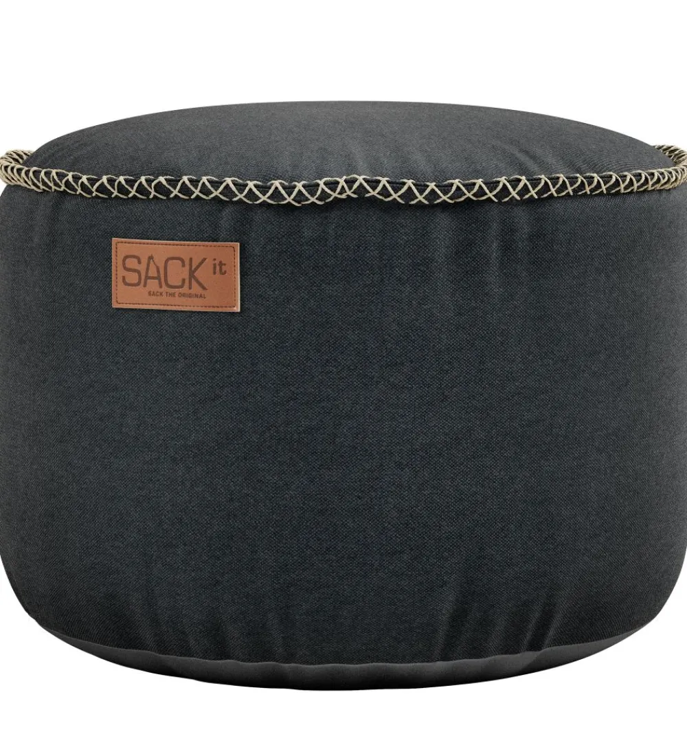 SACKit Puffer*Puf - Canvas - 50x35 cm - Sort