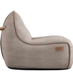 Sækkestole|Stole-SACKit Sækkestol - Canvas Lounge Chair - 96x80x70 cm - Sand