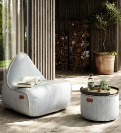 SACKit Sækkestole|Stole*Sækkestol - Cobana Lounge Chair - 96x80x70 cm - Hvid