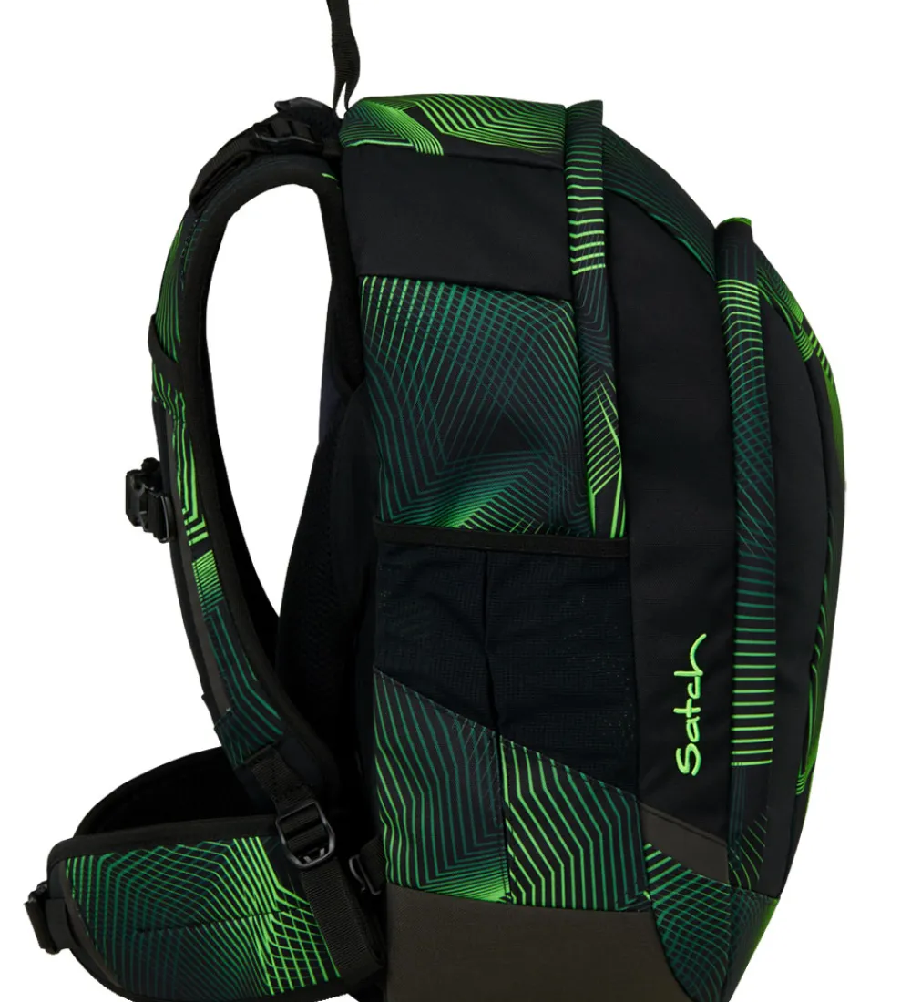 Skoletasker-Satch Skoletaske - Air - Seismic Green
