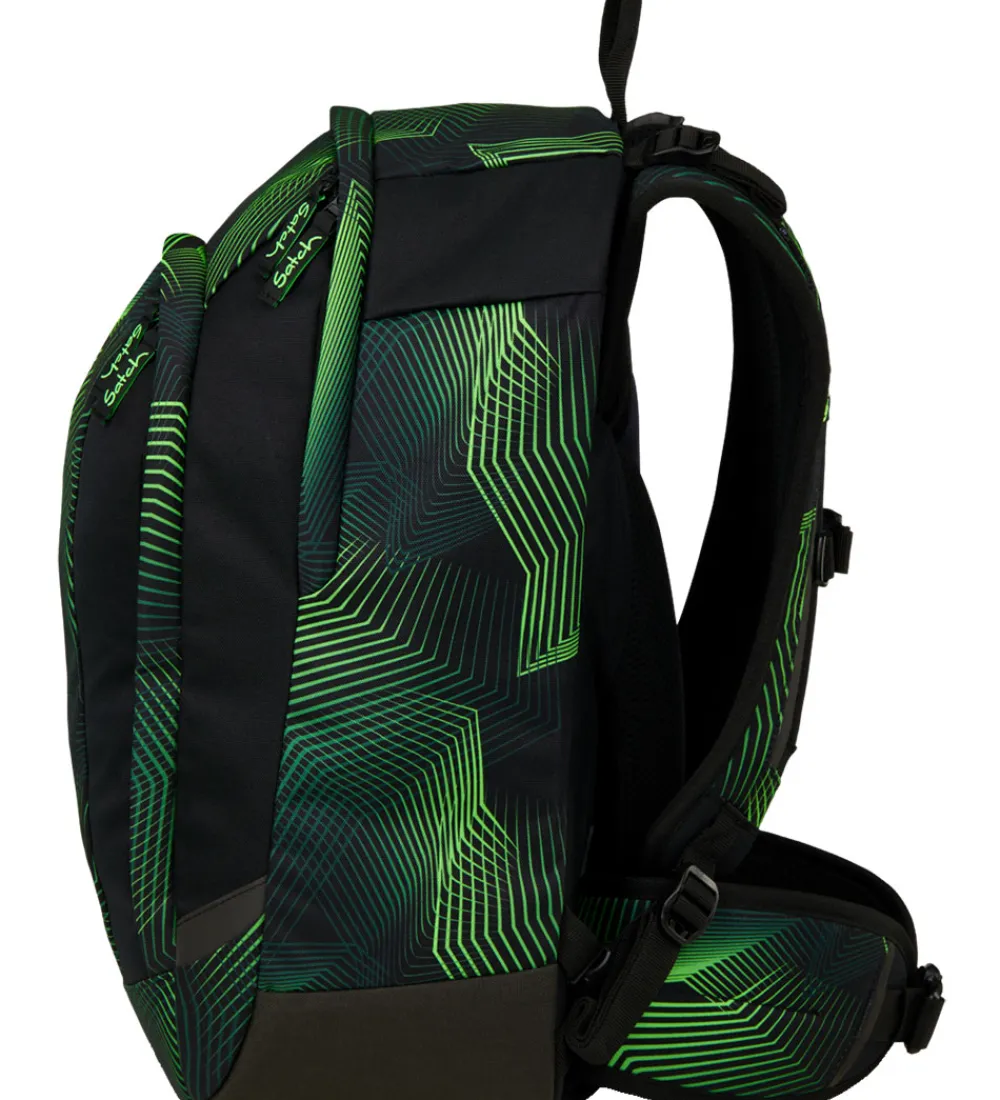 Skoletasker-Satch Skoletaske - Air - Seismic Green