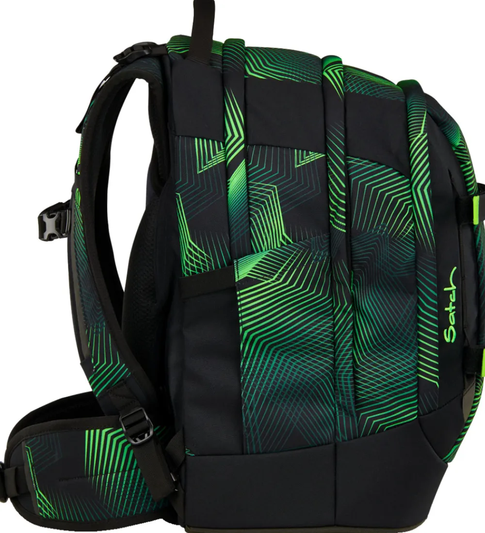 Skoletasker-Satch Skoletaske - Pack - Seismic Green