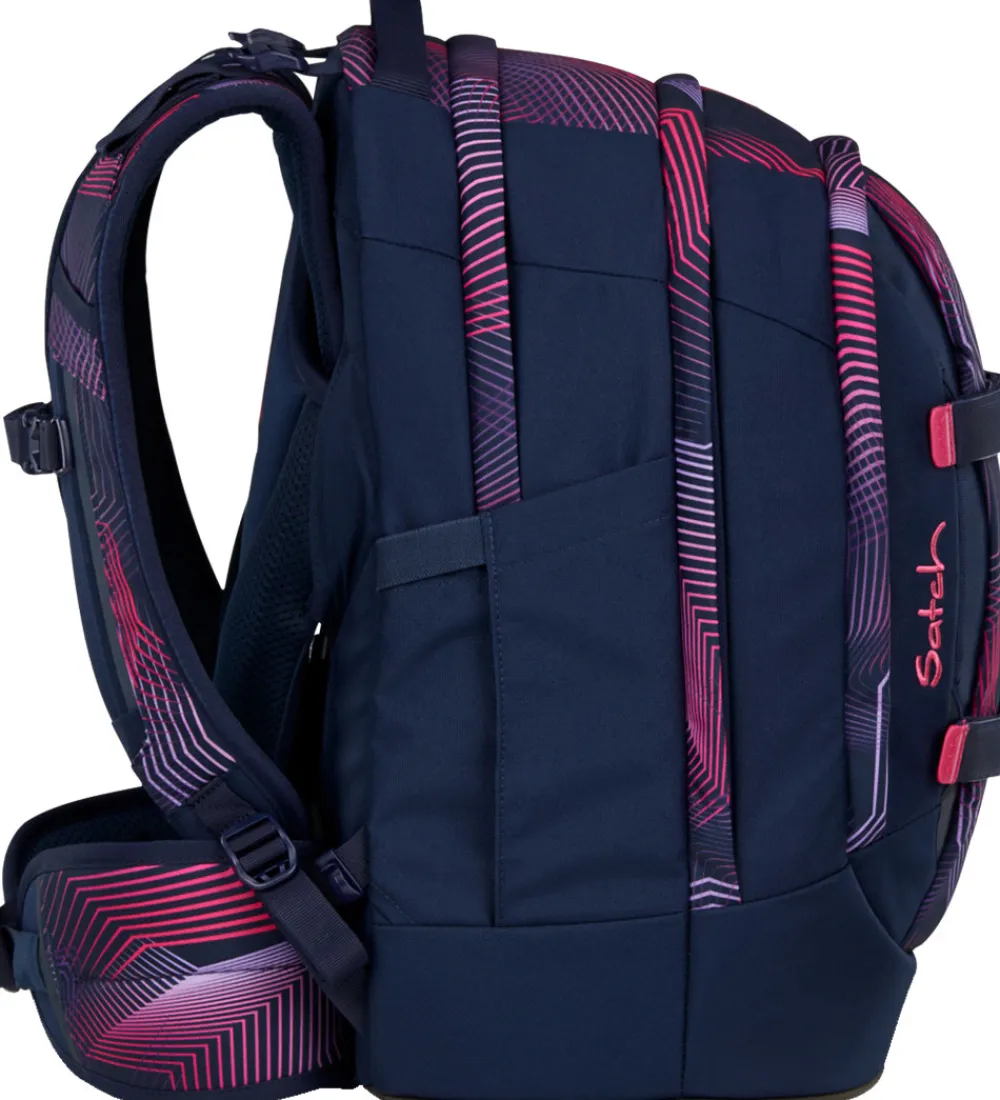 Satch Skoletasker*Skoletaske - Pack - Seismic Pink