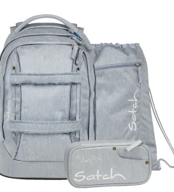 Satch Skoletasker*Skoletaskesæt - Pack - Washed Blue
