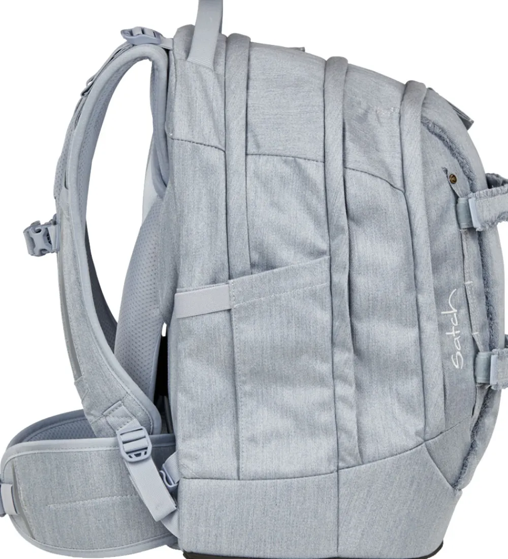 Satch Skoletasker*Skoletaskesæt - Pack - Washed Blue