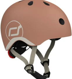 Scoot and Ride Børnesikkerhed|Cykelhjelme*Cykelhjelm - Mocha