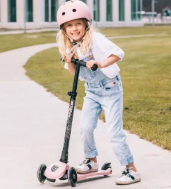 Scoot and Ride Løbehjul|Løbehjul*Highway Kick 3 - LED - Rose